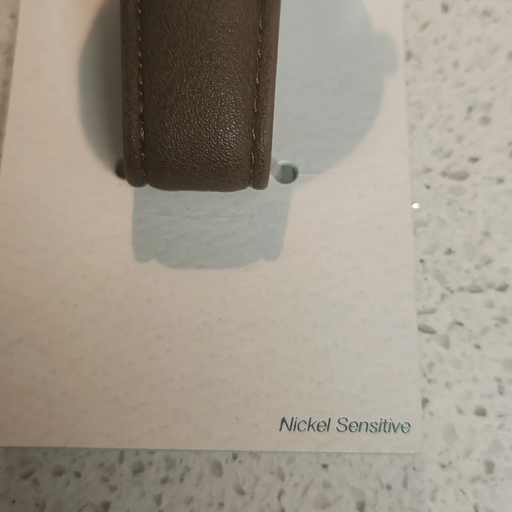Maurices NWT Green Camo Print & Brown Blingy Watch